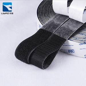 Сверхмощный термостойкие 20 мм 50 занавес сзади клей самоклеющиеся крепежи Стандартный <span class=keywords><strong>3</strong></span> м крюк и петля клейкие ленты - Product Image 2