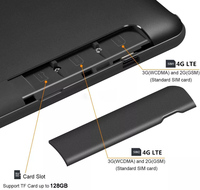 Tableta Android de 10.1 Pulgadas para Estudiantes de Educación Profesional, 4 GB de RAM, 64 GB de ROM, Pantalla Táctil IPS de 1280 x 800, Tableta Android 16