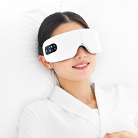 Masseur oculaire 4D à pression d'air avec chaleur et vibrations, masque intelligent pour soulager la fatigue oculaire, pétrissage par roulement