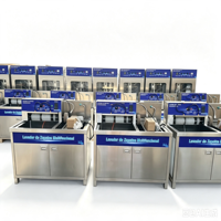 Machine à laver et sécher les chaussures intégrée modèle KLW-30, lavage, stérilisation, séchage tout-en-un, équipement de nettoyage de chaussures de sport commercial