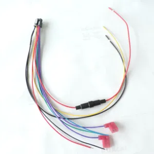 Conectores molex 0430250808 con portafusible, arnés de cable eléctrico, terminales de 20, 24 awg, 250mm