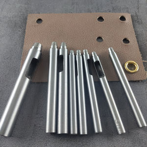 Fabrieks Metalen Ronde Lederen Set Gereedschappen Kwaliteit Roestvrijstalen Riem Gat Pons Voor Leer - Product Image 6
