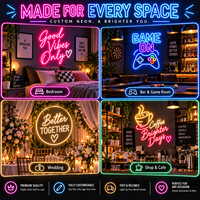 Enseigne néon personnalisée, lumière LED néon sur mesure pour décoration murale, logo d'entreprise, mariage, fête, chambre, bar, boutique
