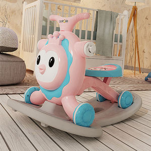 Bildung 4 in 1 Handheld Baby Walker Spielzeug Twist Auto Roller Multifunktions Baby Slider Auto mit Musik und Licht - Product Image 3