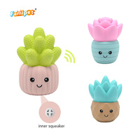 Famipet Fabricant Personnalisé En Gros Nouvelle Arrivée Succulent En Pot Conception Grinçant Latex Chien Jouet Pet Squeak Jouet