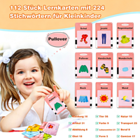 Lecteur de cartes flash interactif OEM ODM, jouets éducatifs, jouet d'apprentissage des langues multifonctionnel, jeux sonores pour enfants de 0 à 7 ans