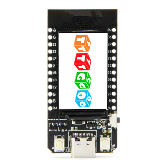 TTGOLILYGO Esp32 T Display WiFi BT Module 1.14 Inch LCD Development Board T Display ESP32 Module for Arduino