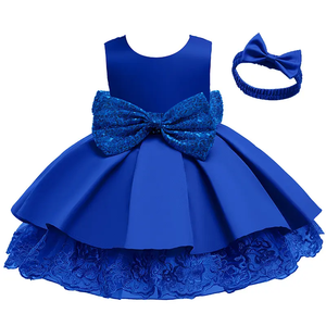 <span class=keywords><strong>Robe</strong></span> <span class=keywords><strong>Tutu</strong></span> de Baptême et d'Anniversaire pour Bébé Vêtements pour Enfants <span class=keywords><strong>Robe</strong></span> de Princesse de Soirée de Mariage pour Fillette - Product Image 4