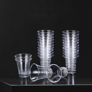 12ML Clear PS Plastic Single Wall Disposable <strong>Communion</strong> <strong>Cups</strong> for Church Clear Wine PS Shot Glasses Small Hard Plastic Glass Holy - Product Image 2