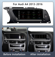 09-16 Linux 8.8" Kablosuz CarPlay Android Auto Araç Radyosu Multimedya Müzik Çalar Ekranı Audi A4 B8 S4 GPS Navigasyon Stereo için