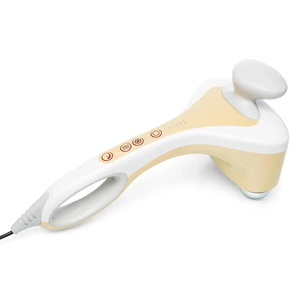 Ita Home Handheld Massager Neck Cervical Spine Vibration Kneading Massage Wired Plug In Light Yellow - Product Image 5
