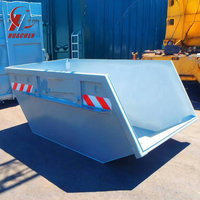 Bennes à déchets de construction en carbone de haute qualité, prix d'usine, bennes à déchets à ouverture supérieure pour l'extérieur