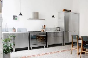 Juego de Cocina Completo de Acero Inoxidable Barato al por Mayor, Mini Cocinas Pequeñas para Apartamentos - Product Image 2