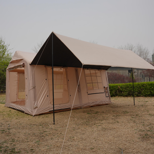 Carpa Familiar Inflable Impermeable para 6-8 Personas con Apertura Rápida y Diseño Portátil para Acampar al Aire Libre - Product Image 1