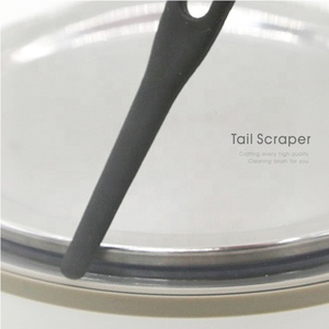 Brosse de nettoyage plate 2-en-1 avec poils PBT pour articles de cuisine coréens, <span class=keywords><strong>produit</strong></span> à succès à 9 couleurs - Product Image 3