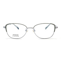 Fabricant chinois en gros de lunettes pour femmes de haute qualité, montures optiques en métal tendance, monture intégrale