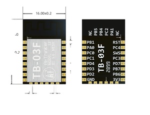 TB-03F BLE5.0 <b>Mesh</b> Module Pin-to-Pin ESP-12F ESP-12S Low <b>Power</b> IoT Wireless Transceiver - Product Image 3