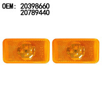 Feux latéraux pour VOLVO - Lampe à haute luminosité - Feux arrière - Feux latéraux pour camions - Lampe latérale LED pour FH/FM OLIVER 20789440