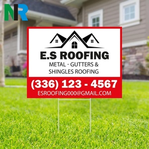 Lightweight & Sturdy Eco-Friendly Recyclable Yard Signs for Schools & Communities Custom Cutting Processing Available - Product Image 6