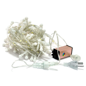 Waterproof <strong>LED</strong> <strong>String</strong> Lights Round Ball Decorative <strong>Strings</strong> for Indoor and Outdoor Christmas and Valentine's Day Decorations - Product Image 5