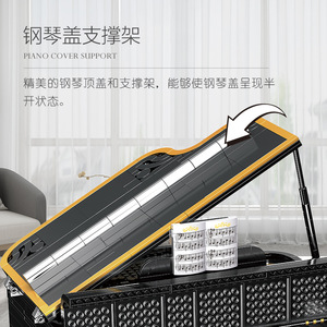 XQGQ-01 โมเดลตัวต่อเปียโนดรีมเมอร์พร้อมฟังก์ชั่นมอเตอร์ สำหรับทุกเพศ อายุ 14 ปีขึ้นไป 800+ ชิ้น - Product Image 4