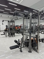 Máquina de Gimnasio Multifuncional Comercial de 8 Estaciones, de Alta Resistencia, con Tubo de Acero de 3 mm, Cable Crossover, para Club de Fitness u Hotel, con Certificación CE ISO, de Fábrica OEM