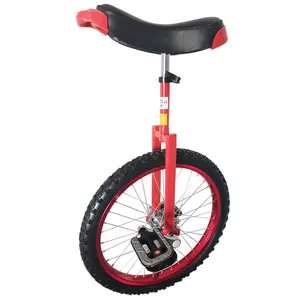 Monociclo de aleación de aluminio para niños, bicicleta de ejercicio de una rueda, alta calidad, 16 pulgadas, en venta