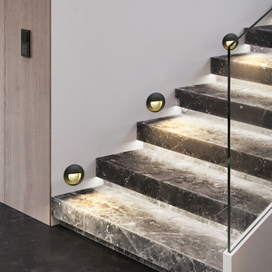 Luminaire de sol en aluminium IP65 étanche, boîtier encastré 86, <span class=keywords><strong>LED</strong></span> intégrée, pour couloir, coin, escalier, extérieur, mur, garantie 2 ans - Product Image 3