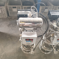 edelstahl 304/316L pneumatischer vakuumaufzug förderlader für farbstoff pulver mehl