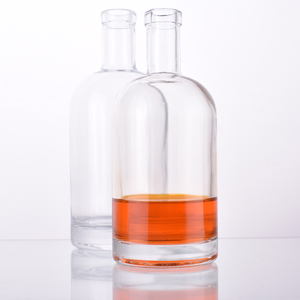 Mới Vòng Rỗng 100Ml 500Ml 750Ml Rượu Whiskey Rượu Vodka Thủy Tinh Nước Giải Khát Rượu Vang Rượu Chai Với Nút Chai Đóng Cửa - Product Image 6