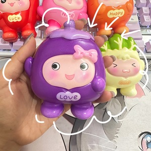 Juguetes para apretar frutas y verduras, muñecos de PU suaves para aliviar el estrés, para niños de 2 a 4 años, unisex - Product Image 2