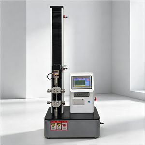 Single Column Touch Screen Tensile Tester Mono Pillar <b>Stretch</b> Test <b>Machine</b> Rubber Tension Traction Strength - Product Image 4
