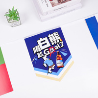 Drapeaux de fanions pliables découpés sur mesure avec cordon de rangement compact pour les tournois sportifs et la publicité