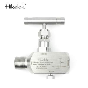 制造商 Hikelok 10K Psig 413 bar PTFE 石墨压力表阀 1/2 <span class=keywords><strong>3</strong></span>/8 英寸 - Product Image 1