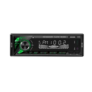 1Din LCD Display Car MP3 Player With AUX Support USB/SD/MMC/TF Phone Charging Color Display 2USB Car Radio