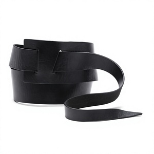 BS INTERNATIONAL Unisex Cow Hide Leather Casual Belt Square Floral Heat-Transfer <b>Printed</b> Waterproof Lightweight Durable Steel - Product Image 6