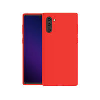 Coque de protection antichoc pour téléphone portable Samsung, étui en silicone liquide pour Samsung Note 10