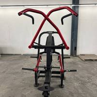 Machine à tirer vers le bas et à ramer indépendante à charge libre, robuste, qualité OEM, pour usage commercial, pour l'entraînement du dos en salle de sport