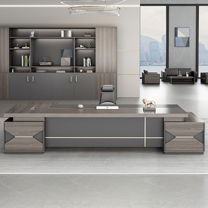 Phong Cách Độc Đáo Sang Trọng Gỗ Nội Thất Văn Phòng Văn Phòng Điều Hành Bảng Ông Chủ Giám đốc Văn Phòng Hiện Đại Bàn - Product Image 1