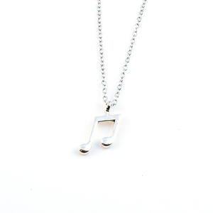 Vente directe bas prix collier note mélomane <span class=keywords><strong>violoncelle</strong></span> guitare pendentif collier court clavicule - Product Image 1