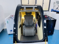 Capsule spatiale Mind Space, machine à l'heure du futur, chambre à oxygène, livraison à domicile