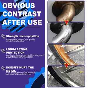 Jaysuing 30ml 50ml kim loại rỉ sét loại bỏ phun xe bánh xe đánh bóng nâng cấp đại lý sạch vòi nước thép không gỉ gỉ Tẩy rỉ sét - Product Image 4