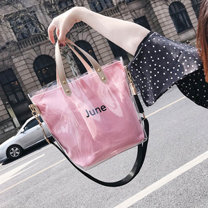 Sac à bandoulière d'été pour femme, petits sacs de gelée à rivets en pvc, sac de bonbons en gelée transparent en pvc 2021 <span class=keywords><strong>toto</strong></span> - Product Image 3