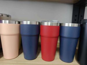 16oz Rambler <b>Stackable</b> Print Vacuum Insulated Stainless Steel with Magnetic Slider Lid - Product Image 5