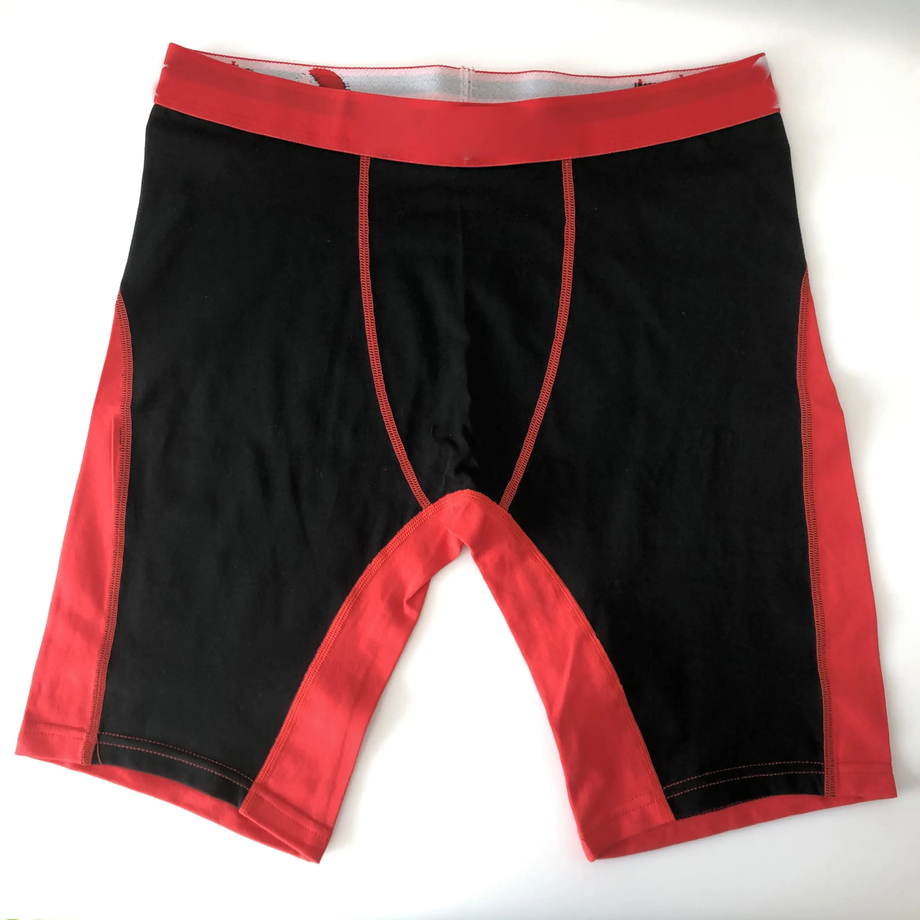 Rote und schwarze Herren große Unterwäsche personal isierte milti Farbe Baumwolle Boxershorts xl rote Boxershorts Herren Baumwolle Boxer