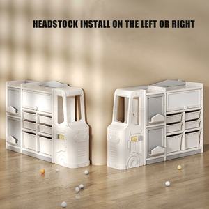 Étagère à jouets de grande capacité étagères à livres étagère organisateur ensemble de meubles de <span class=keywords><strong>chambre</strong></span> d'enfants boîte de rangement pour adolescents étagère en plastique armoires pour enfants - Product Image 2