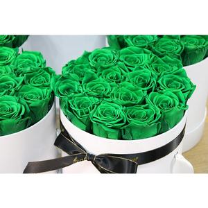 Rosa Eterna Preservada <span class=keywords><strong>de</strong></span> Color Verde Duradero para Eid Al-Fitr y Eid Al-Adha, Regalos Decorativos <span class=keywords><strong>de</strong></span> Lujo para el Mercado <span class=keywords><strong>de</strong></span> Oriente Medio - Product Image 3
