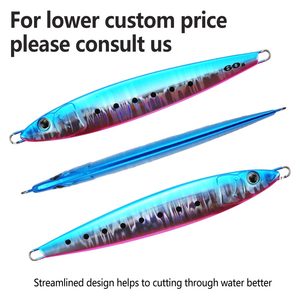 MOOKZZ giappone in metallo fuso cucchiaio per Jig 30/40/60/80/100g di lancio a terra pesce Jigging <span class=keywords><strong>pesca</strong></span> <span class=keywords><strong>spigola</strong></span> esca artificiale - Product Image 2