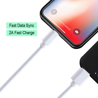 1M 3,3 FT USB 2,0 Tipo a Micro USB Cable cargador de carga de 5 pines para teléfono Android