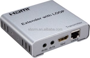 Extensor USB KVM <span class=keywords><strong>HDMI</strong></span> de 60m por <span class=keywords><strong>CAT5E</strong></span> Cat6 RJ45, Cable Ethernet, receptor transmisor, convertidor de Audio y vídeo, PC, portátil a Monitor de TV - Product Image 5